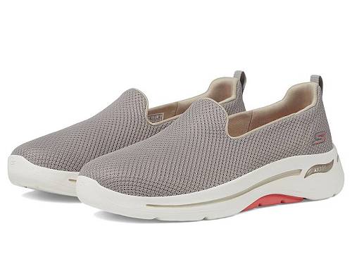 送料無料 スケッチャーズ SKECHERS Performance レディース 女性用 シューズ 靴 スニーカー 運動靴 Go Walk Arch Fit - Taupe/Coral｜グッズ&times;グッズ