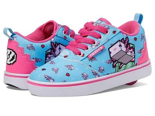 貨物輸送無料 ヒーリーズ Heelys 御姉さん用 キッズシューズ 赤ちゃん靴 スニーカー 運動すること靴 Pro 20 Minecraft (Little Kid/Big Kid/Adult) - Aqua/Pink/Black
