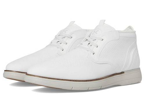 送料無料 ステーシーアダムス Stacy Adams メンズ 男性用 シューズ 靴 ブーツ チャッカブーツ Eastmont Elastic Lace Boots - White|グッズ×グッズ