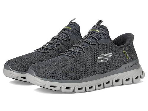 貨物輸送無料 スケッチャーズ SKECHERS メンズ 成人男性用 シューズ 靴 スニーカー 運動すること靴 Glide-Step Noxus Hands Free Slip-インチ - Charcoal
