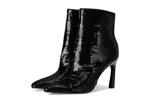 貨物輸送無料 野球クラブ酉の方角 Nine West レディース お上さん用 シューズ 靴 ブーツ アンクル 遊撃手ブーツ Baey - Black Sequin
