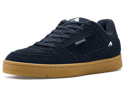 貨物輸送無料 エメリカ Emerica メンズ 成人男性用 シューズ 靴 スニーカー 運動すること靴 Mute - Navy/Gum