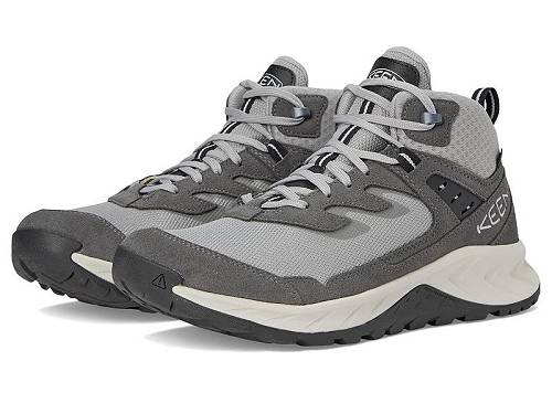 貨物輸送無料 キーン Keen メンズ 成人男性用 シューズ 靴 ブーツ 山歩き トレッキング Hightrail Mid Waterproof - Alloy/Vapor