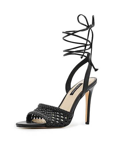送料無料 ナインウエスト Nine West レディース 女性用 シューズ 靴 ヒール Merta - Black｜グッズ&times;グッズ