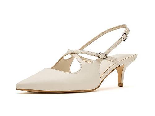 貨物輸送無料 カルバンクライン Calvin Klein レディース お上さん用 シューズ 靴 踵 Vierra - Ivory