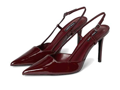 貨物輸送無料 野球クラブ酉の方角 Nine West レディース お上さん用 シューズ 靴 踵 Mianda - Dark Red Patent