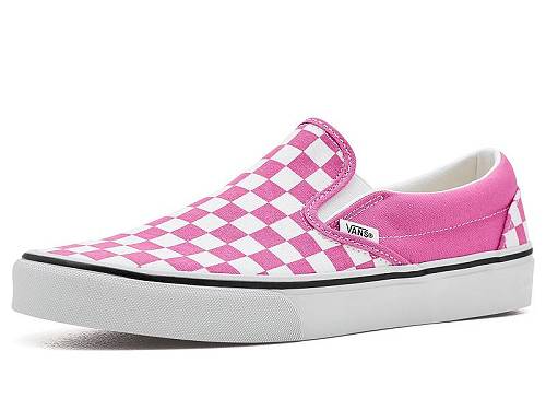 貨物輸送無料 バンズ Vans シューズ 靴 スニーカー 運動すること靴 Classic Slip-On - Color Theory Checkerboard Pink Fizz