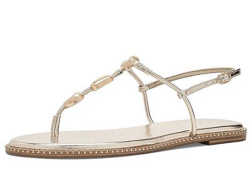貨物輸送無料 野球クラブ酉の方角 Nine West レディース お上さん用 シューズ 靴 サンダル Derika - Gold