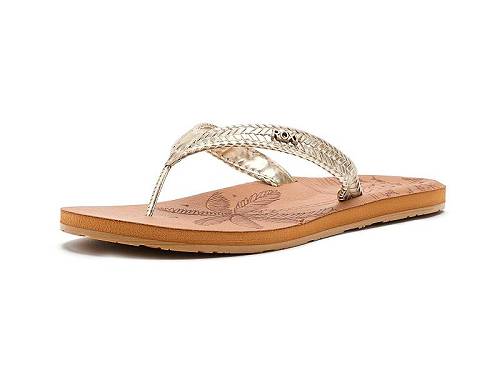 送料無料 ロキシー Roxy レディース 女性用 シューズ 靴 サンダル Lili III - Smooth Champagne｜グッズ&times;グッズ 11,061円