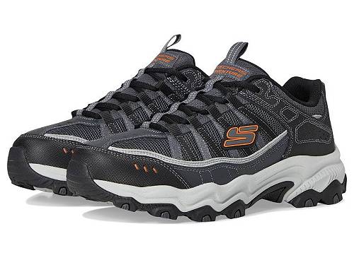 送料無料 スケッチャーズ SKECHERS メンズ 男性用 シューズ 靴 ブーツ ハイキング トレッキング Afterburn Legacy - Charcoal/Gray|グッズ×グッズ