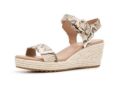 貨物輸送無料 ナチュラライザー Naturalizer レディース 亭主もち用 シューズ 靴 踵 Stella Ankle Straps - Beige Multi Leather