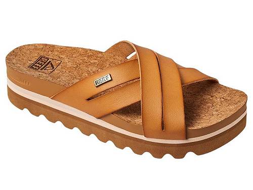 貨物輸送無料 岩礁 Reef レディース お上さん用 シューズ 靴 サンダル Cushion Bloom Hi - Natural