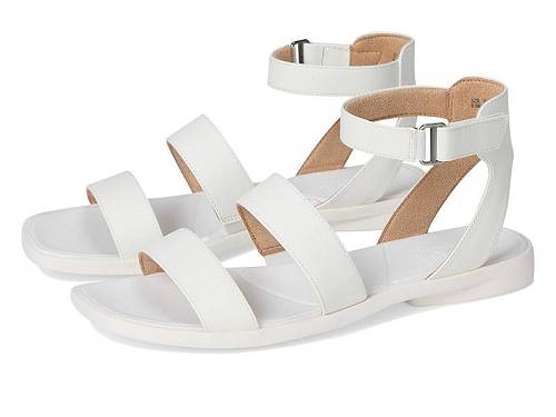 貨物輸送無料 ナチュラライザー Naturalizer レディース お上さん用 シューズ 靴 サンダル Fiesta Strappy Sandals - White サンダル-ビーチサンダル