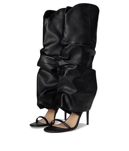 貨物輸送無料 スティーブマデン Steve Madden レディース お上さん用 シューズ 靴 ブーツ ロングブーツ Ravine - Black Leather