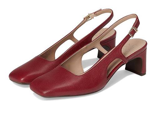 貨物輸送無料 ナチュラライザー Naturalizer レディース お上さん用 シューズ 靴 踵 Carmen - Cranberry Red Leather
