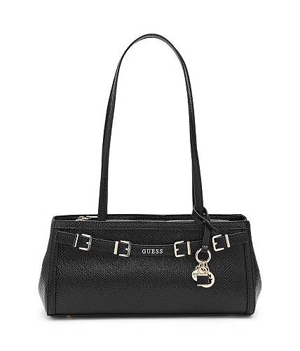 貨物輸送無料 ゲス GUESS レディース お上さん用 御徒面子 鞄 ハンドバック サッチェル Dovie Girlfriend Shoulder Satchel - Black