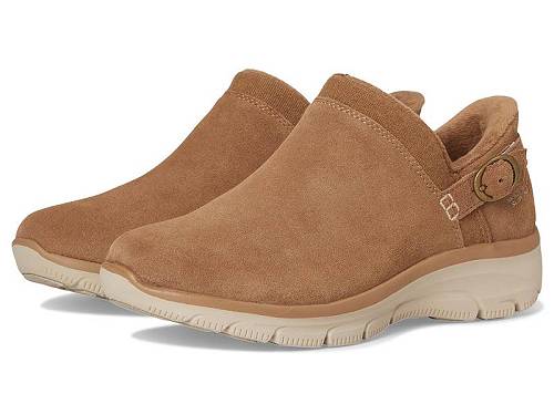 貨物輸送無料 スケッチャーズ SKECHERS レディース 成人女性用 シューズ 靴 スニーカー 運動すること靴 Easy Going - Modern Time Hands Free Slip-Ins - Tan