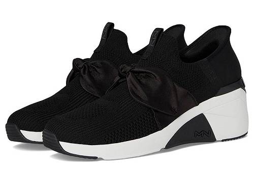 送料無料 スケッチャーズ SKECHERS レディース 女性用 シューズ 靴 スニーカー 運動靴 A Wedge - Enzie Hands-Free Slip-Ins - Black/White｜グッズ&times;グッズ