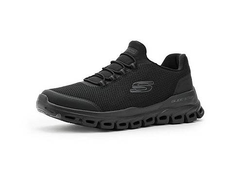 貨物輸送無料 スケッチャーズ SKECHERS メンズ 成人男性用 シューズ 靴 スニーカー 運動すること靴 Glide-Step Noltek - Black/Black