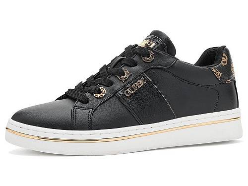 送料無料 ゲス GUESS レディース 女性用 シューズ 靴 スニーカー 運動靴 Stew - Black Logo Multi|グッズ×グッズ
