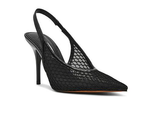 送料無料 スティーブマデン Steve Madden レディース 女性用 シューズ 靴 ヒール Andromeda - Black Mesh Crochet|グッズ×グッズ