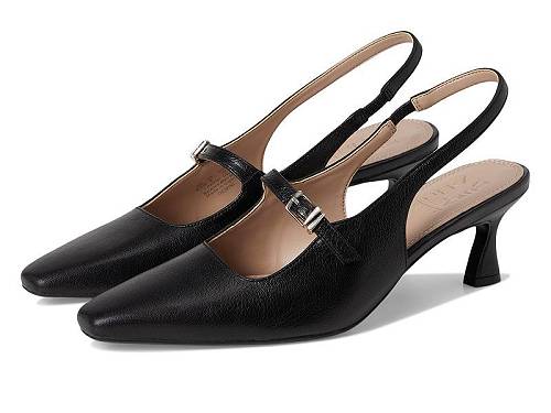 送料無料 ナチュラライザー Naturalizer レディース 女性用 シューズ 靴 ヒール Gemini - Black Leather｜グッズ&times;グッズ