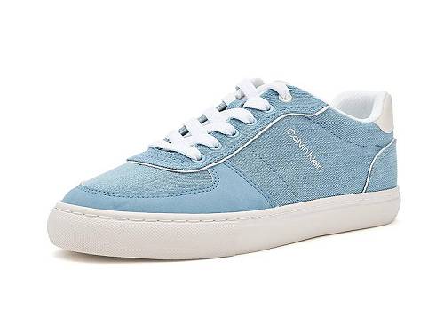 貨物輸送無料 カルバンクライン Calvin Klein レディース お上さん用 シューズ 靴 スニーカー 運動すること靴 Caspian - Medium Blue Denim/White