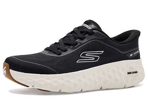 送料無料 スケッチャーズ SKECHERS Performance メンズ 男性用 シューズ 靴 スニーカー 運動靴 Go Walk Max Cushioning Flex Hands Free Slip-In - Black/White|グッズ×グッズ