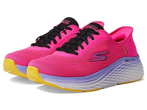 送料無料 スケッチャーズ SKECHERS レディース 女性用 シューズ 靴 スニーカー 運動靴 Max Cushioning Elite 2.0 Solace Hands Free Slip-Ins - Raspberry|グッズ×グッズ
