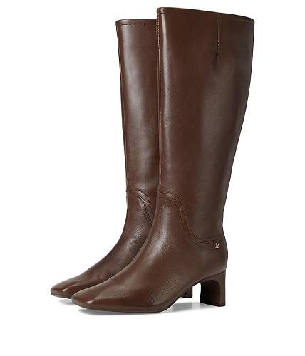 貨物輸送無料 ナチュラライザー Naturalizer レディース 亭主もち用 シューズ 靴 ブーツ ロングブーツ Candela Knee High Boots - Mocha Leather