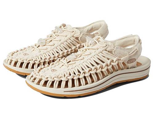 貨物輸送無料 キーン Keen レディース 亭主もち用 シューズ 靴 サンダル Uneek Canvas - Natural Canvas/Birch