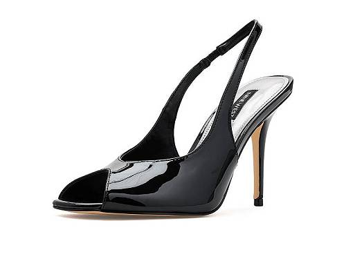 貨物輸送無料 野球クラブ酉の方角 Nine West レディース 成人女性用 シューズ 靴 踵 Pretta - Black Patent