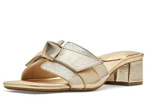 貨物輸送無料 鍵を掛ける界面 Rockport レディース 亭主もち用 シューズ 靴 踵 Carsie - Gold Leather