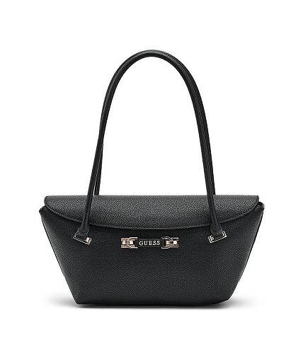 貨物輸送無料 ゲス GUESS レディース お上さん用 御徒面子 鞄 ハンドバック サッチェル Sophia Shoulder Satchel - Black