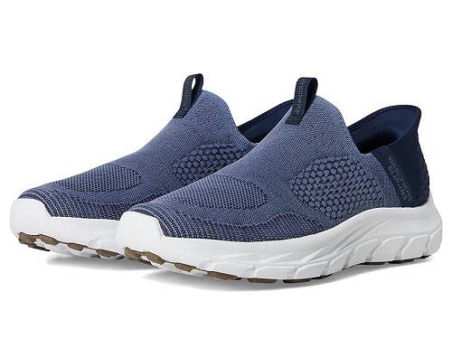 貨物輸送無料 スケッチャーズ SKECHERS メンズ 成人男性用 シューズ 靴 スニーカー 運動すること靴 Zenfield-Iver - Blue