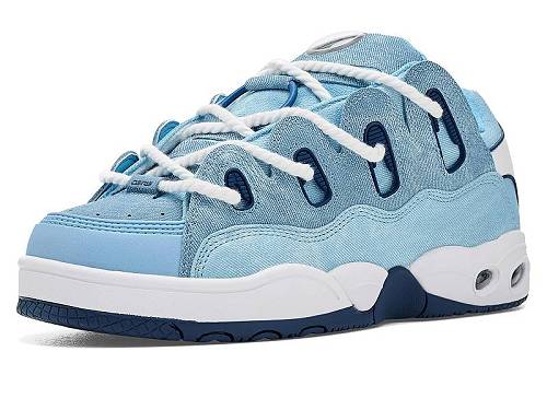 送料無料 オシリス Osiris メンズ 男性用 シューズ 靴 スニーカー 運動靴 D3 OG - Denim/White/Blue｜グッズ&times;グッズ
