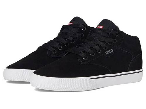 貨物輸送無料 地球儀 Globe メンズ 成人男性用 シューズ 靴 スニーカー 運動すること靴 Motley Mid - Black/White/Gum