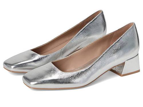 貨物輸送無料 ナチュラライザー Naturalizer レディース お上さん用 シューズ 靴 踵 Jayla Pumps - Silver Leather