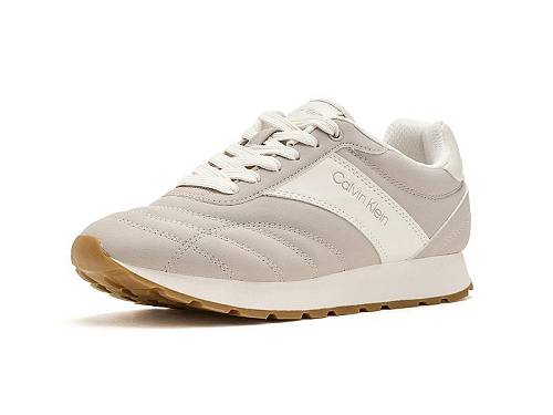 貨物輸送無料 カルバンクライン Calvin Klein レディース お上さん用 シューズ 靴 スニーカー 運動すること靴 Calleha - Light Grey/White
