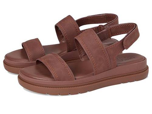 貨物輸送無料 ナチュラライザー Naturalizer レディース お上さん用 シューズ 靴 サンダル Attract - Cappuccino Brown Faux Leather