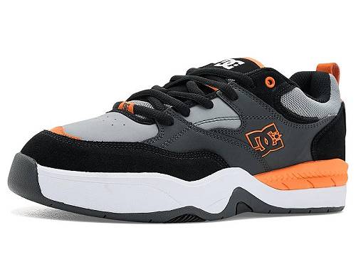 貨物輸送無料 ディーシー DC メンズ 成人男性用 シューズ 靴 スニーカー 運動すること靴 Ascend - Dark Grey/Black/Orange