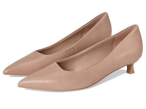 送料無料 ナチュラライザー Naturalizer レディース 女性用 シューズ 靴 ヒール Natalia - Warm Taupe Tan Leather|グッズ×グッズ