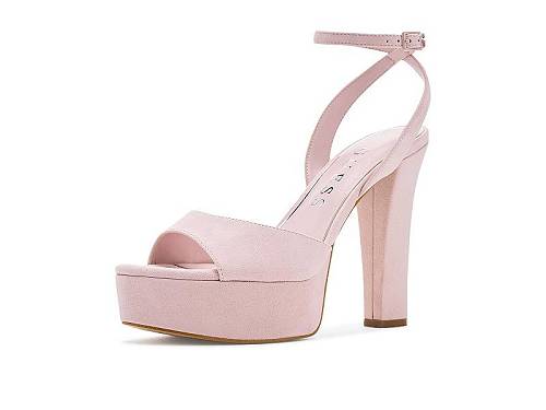 貨物輸送無料 ゲス GUESS レディース お上さん用 シューズ 靴 踵 Hitten - Light Pink Suede