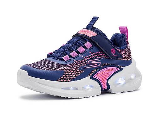 送料無料 スケッチャーズ SKECHERS KIDS 女の子用 キッズシューズ 子供靴 スニーカー 運動靴 Kinetic-Lights 303728L (Little Kid/Big Kid) - Navy/Multi｜グッズ&times;グッズ
