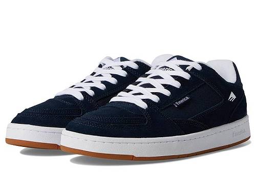 貨物輸送無料 エメリカ Emerica メンズ 成人男性用 シューズ 靴 スニーカー 運動すること靴 Mute - Navy