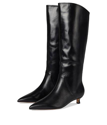 貨物輸送無料 ナチュラライザー Naturalizer レディース 亭主もち用 シューズ 靴 ブーツ ロングブーツ Nikita Boots - Black Leather