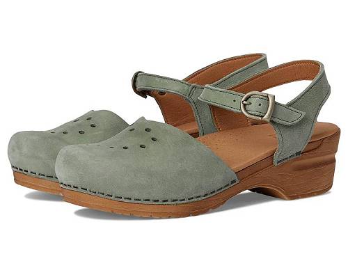 貨物輸送無料 サニタ Sanita レディース 成人女性用 シューズ 靴 クロッグ Heart - Khaki