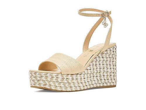 貨物輸送無料 ゲス GUESS レディース お上さん用 シューズ 靴 踵 Everly - Light Natural