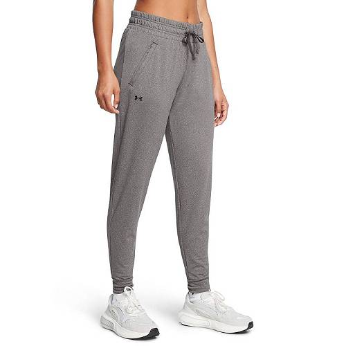 貨物輸送無料 アンダーアーマー Under Armour レディース 亭主もち用 流行り物 ズボン下 ズボン HeatGear(R) Armour(R) Pants - Charcoal Light Heather/Black