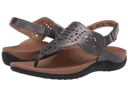 貨物輸送無料 鍵を掛ける界面 Rockport レディース お上さん用 シューズ 靴 サンダル Ridge Circle Sling - Pewter